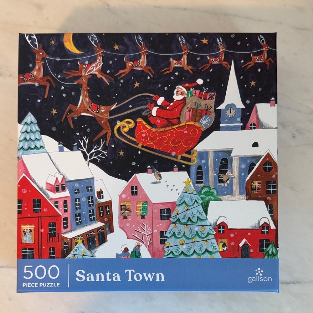Santa Town Puzzle